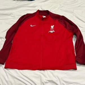 Nike Red Liverpool FC Lightweight Jacket